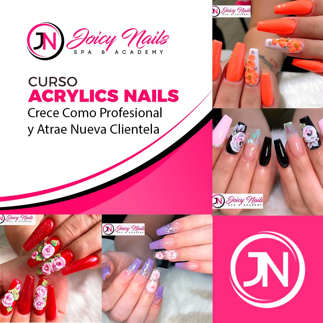 Curso acrílicas Nails 1 de Joicy Nails Spa Academy